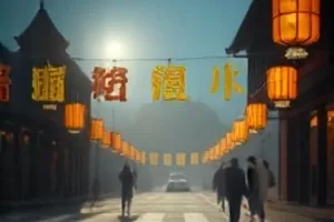 公路旁的两天两夜旅馆招牌，《三天两夜》外景