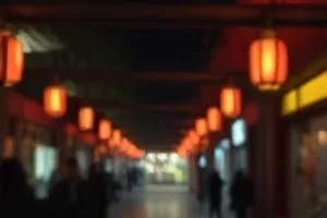 落雪前的灰蓝天空与屋顶，《雪停之前》画面